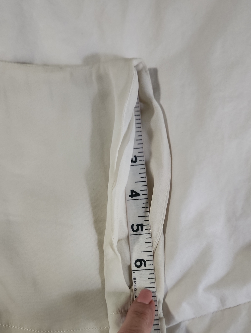 diane von furstenberg top Ivory Silk Pleated Size L Khalila Stretch - Picture 11 of 11